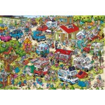 1000 pc Ravensburger Puzzle - Holiday Resort 1 The Campsite
